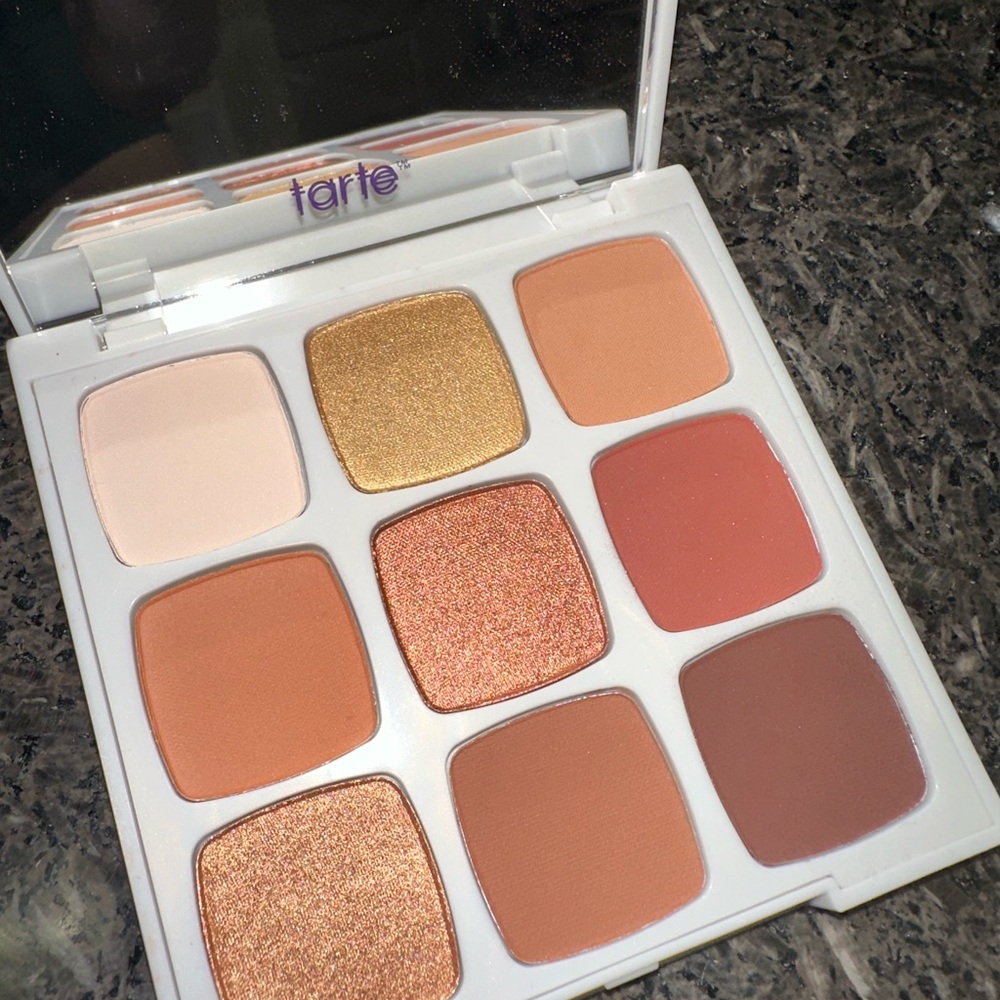 Tarte Gold and Brown Eyeshadow Palette with Rich Pigments